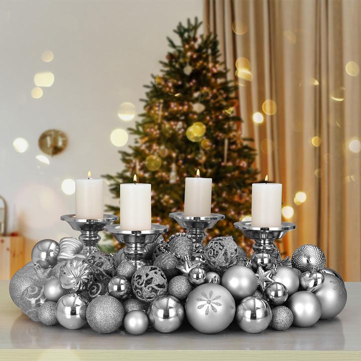 Image du produit Deuba Décorations pour l'arbre de Noël 77 pcs (77 -pièce)
