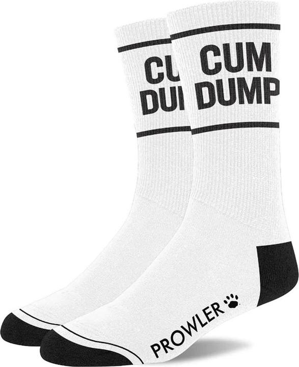 Actual product image Prowler Cum Dump Socks - White/Black (One size)