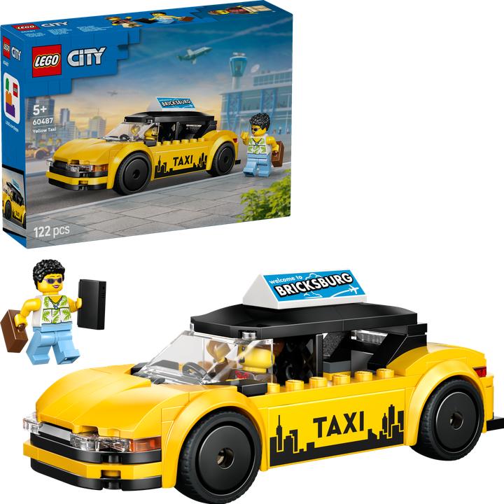 Produktbild LEGO Gelbes Taxi (60487, LEGO City)
