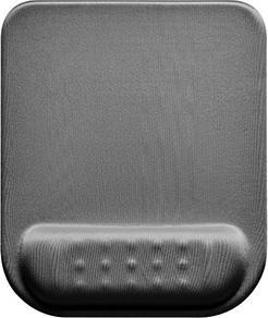 Powerton ERGO DARK EDITION Mauspad mit Handauflage aus Memory-Schaum, grau