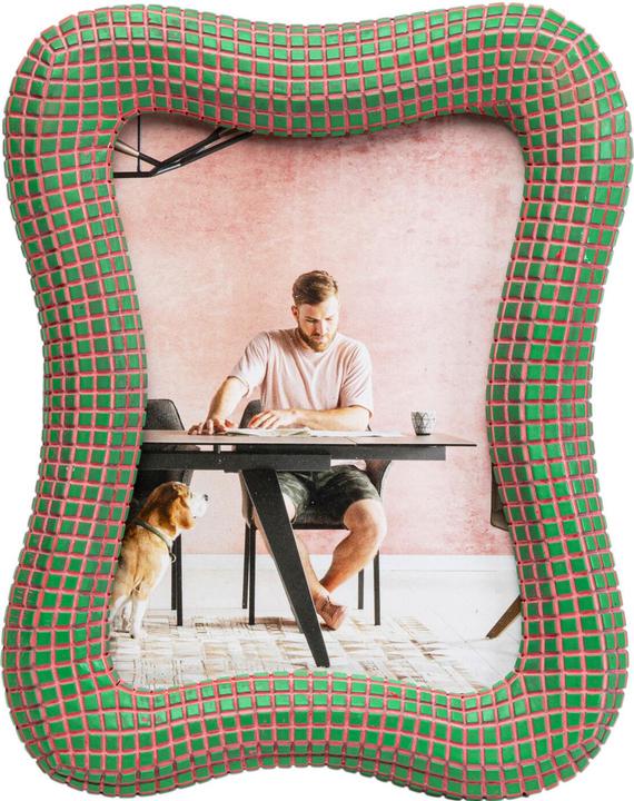 Immagine prodotto Kare Design Bilderrahmen Wavy Grün 18x23cm (13 x 18 cm)