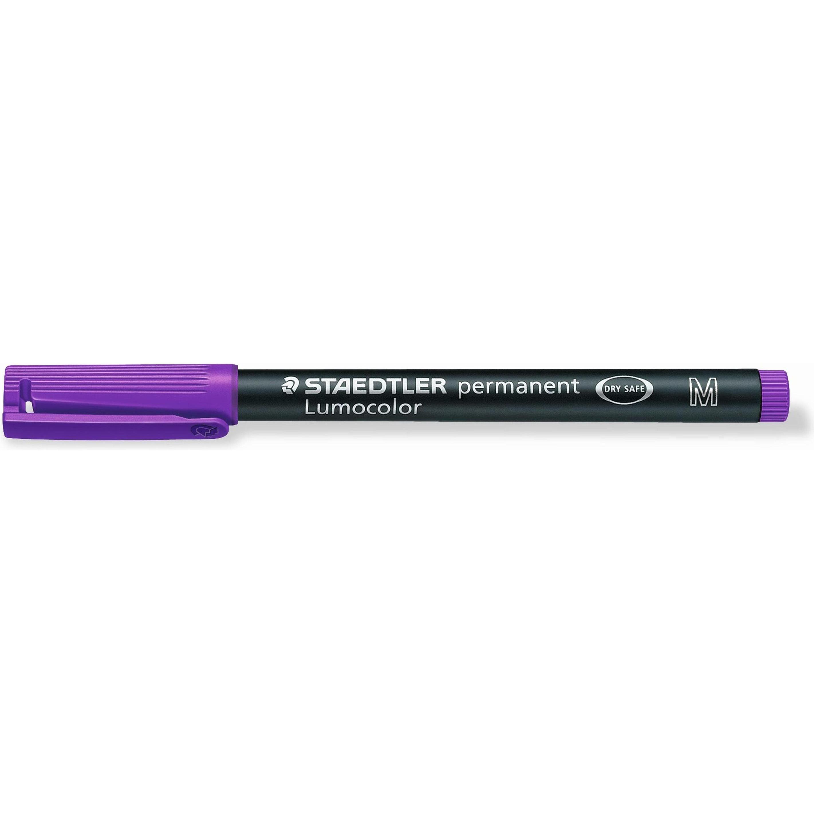 Staedtler, Marker, Lumocolor permanent (Violett, 1 mm, 1 x)