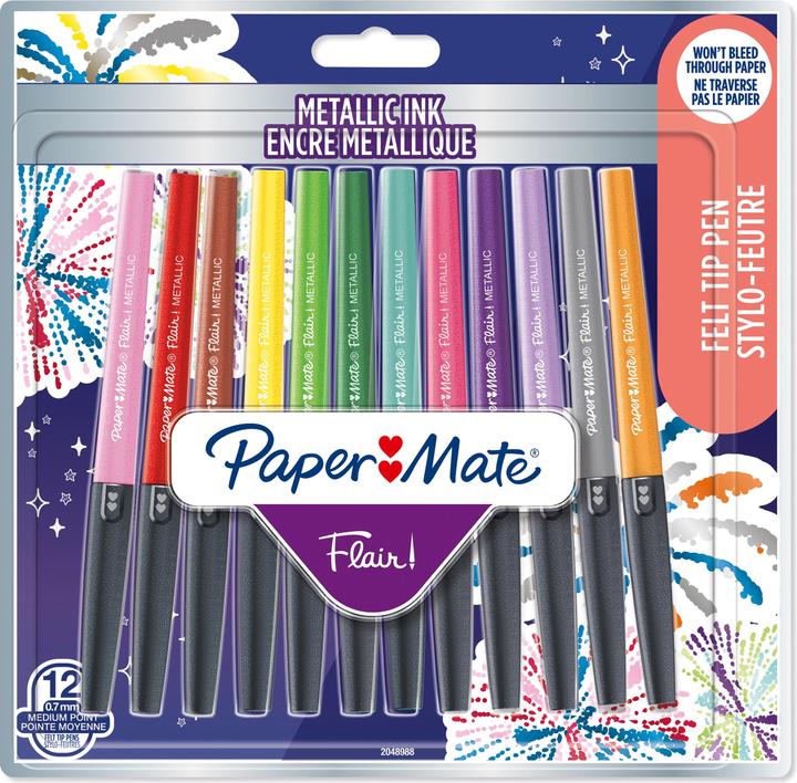 Produktbild Paper Mate Faserschreiber (12x)