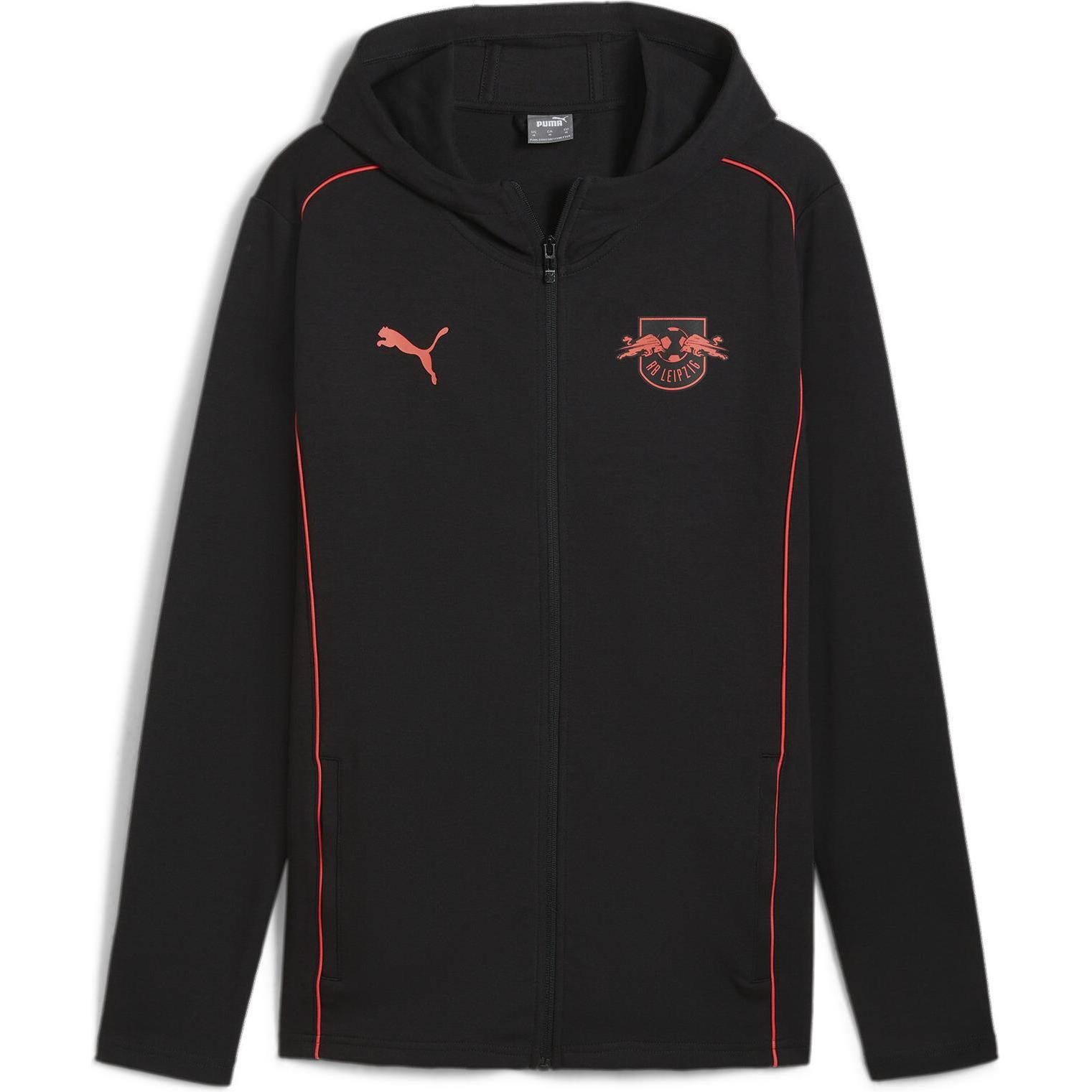 Puma, Herren, Laufjacke, RBL Casuals Hooded Jkt (S), Schwarz, S