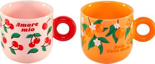 Actual product image Bialetti Mercato Della Frutta coffee mug (300 ml, 2x)