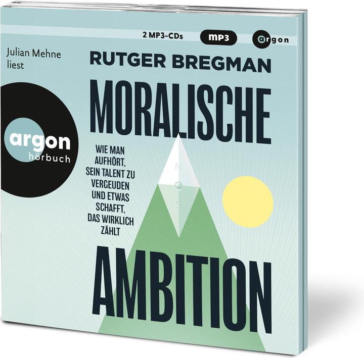 Actual product image Moral ambition (Rutger Bregman, Julian Mehne, German)