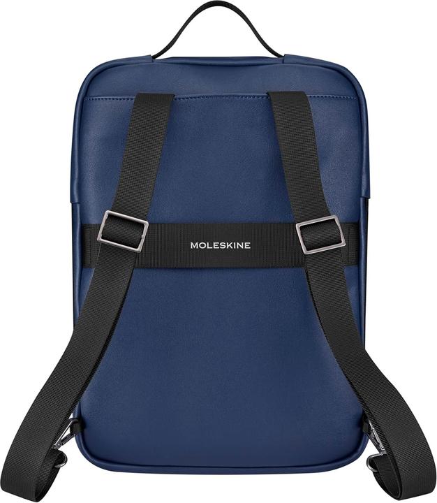 Actual product image Moleskine Professional Laptop Backpack for Office Use with Multiple Compartments and Padded Sleeve