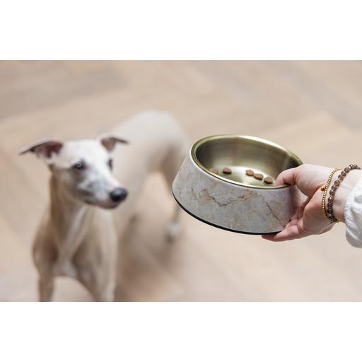 Gamelle en mélamine Designed by Lotte Meis, beige pour chien et chat - capacité : 350 ml, 17,5 cm de diamètre