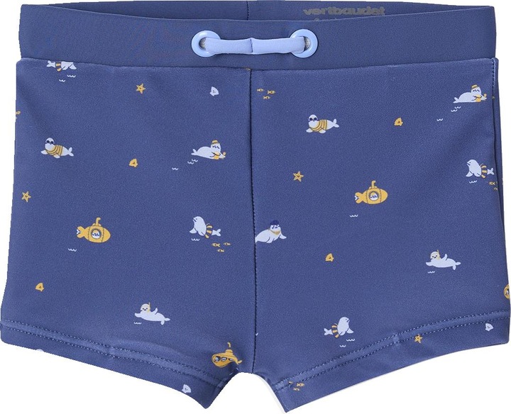 Image du produit Vertbaudet Jungen Baby Badehose mit Robbenprint (62)