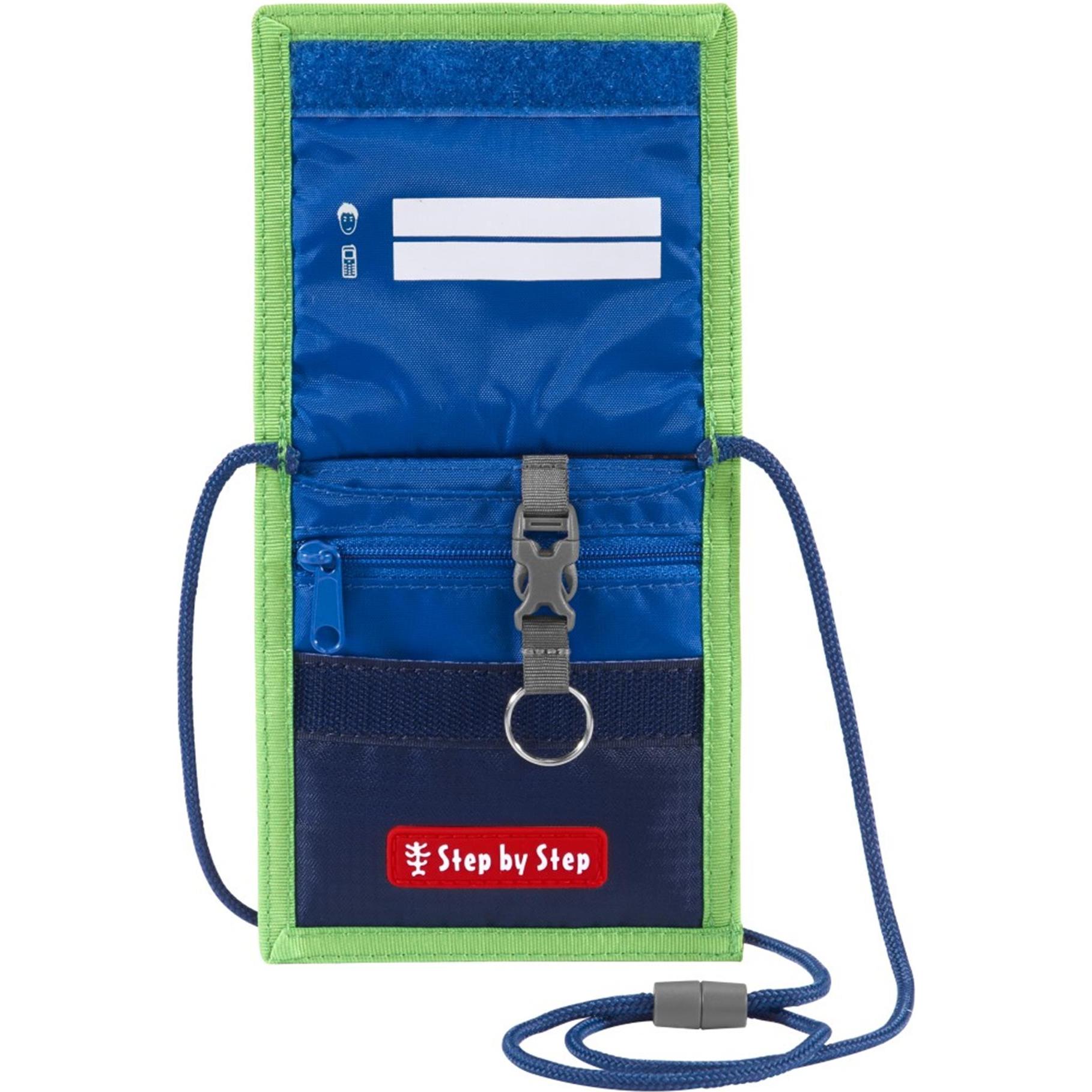 Thumbnail - Step by Step, Jungen, Portemonnaie, Brustbeutel mit Fensterfach, Kleingeldfach, Blau