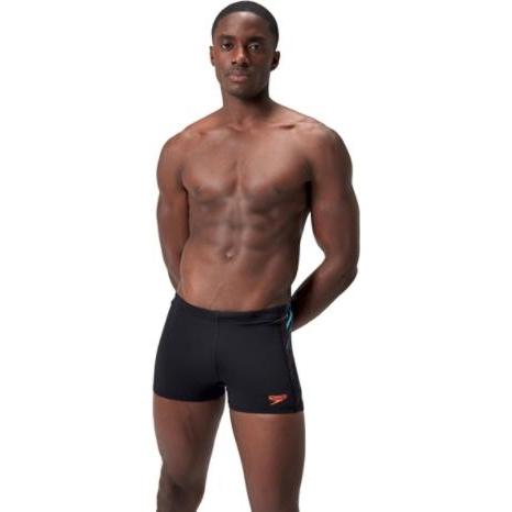 Thumbnail - Speedo, Herren, Badehose, Hyperboom Panel Aquashort, Schwarz, (XS)