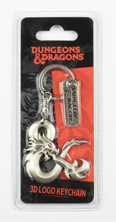 Actual product image Konix Dungeons & Dragons porte-clés 3D Logo