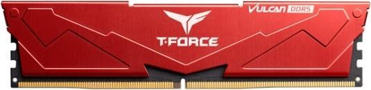 Produktbild Team Group RAM Team D5 6400 32GB C40 Vulcan red K2 (2 x 16GB, 6400 MHz, DDR5-RAM, DIMM)