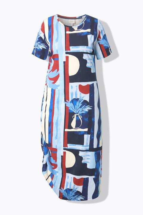Produktbild Ulla Popken Maxikleid, Vasen, Rundhals, Halbarm (60)