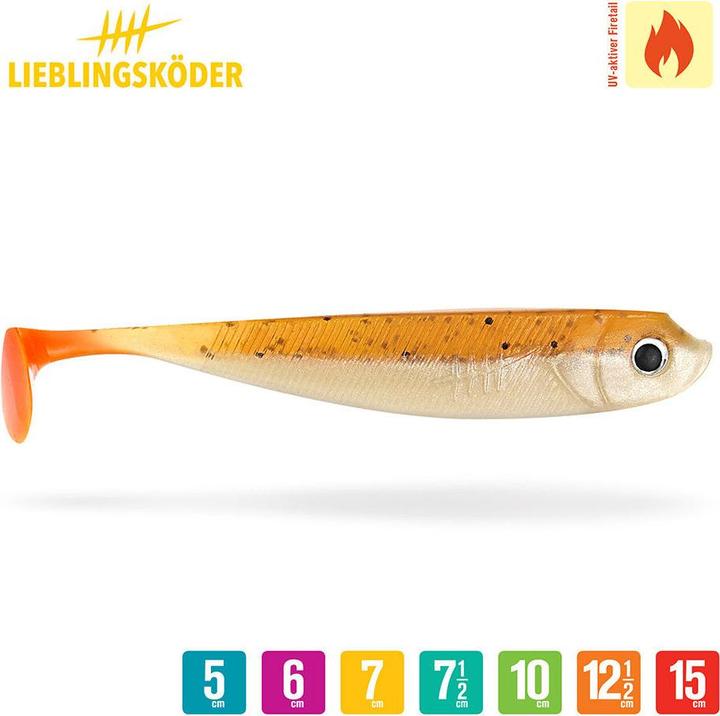 Actual product image Lieblingsköder Fischköder WHISKY ORANGE (12.50 cm)