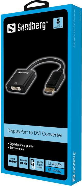 Produktbild Sandberg DisplayPort zu (DVI, 20 cm)