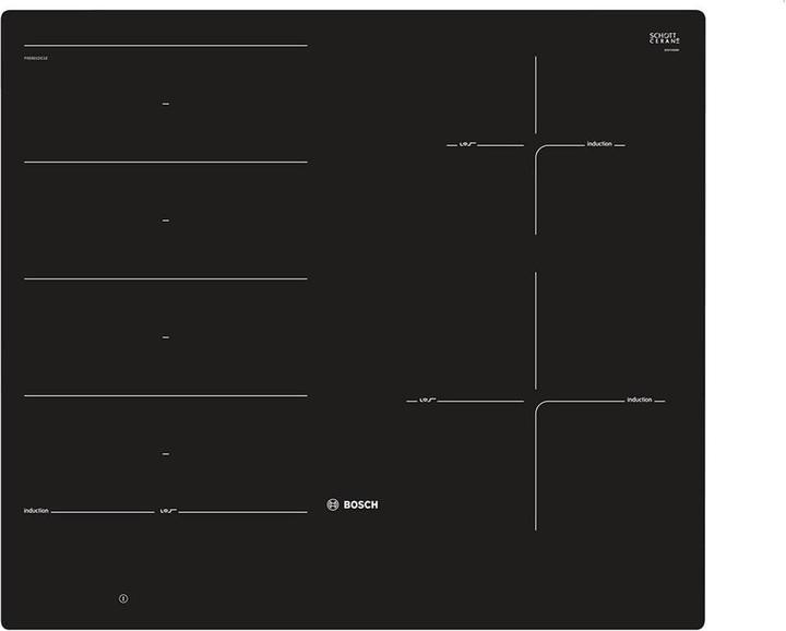 Actual product image Bosch Hausgeräte Serie 8 PXE601DC1E (57.20 cm, Induction hob)