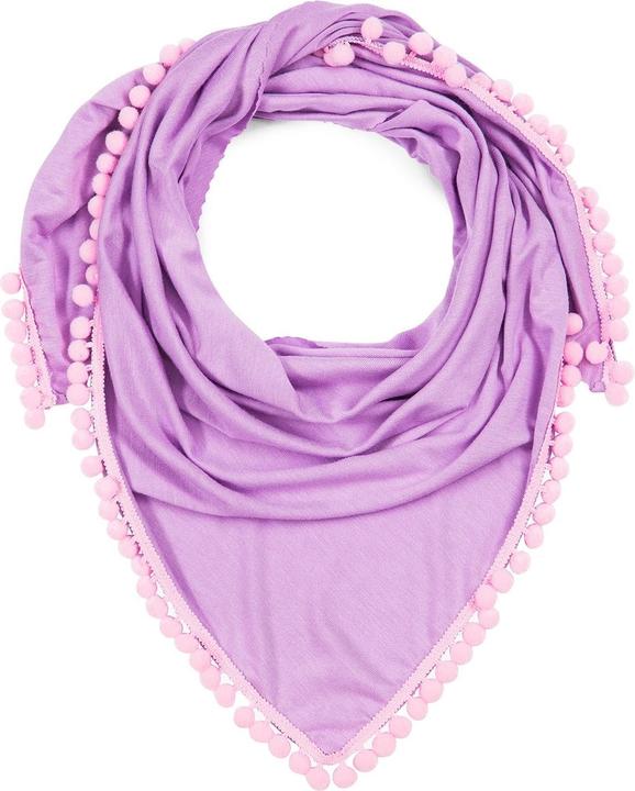 Produktbild Maylily Bambus Halstuch PomPom Lila