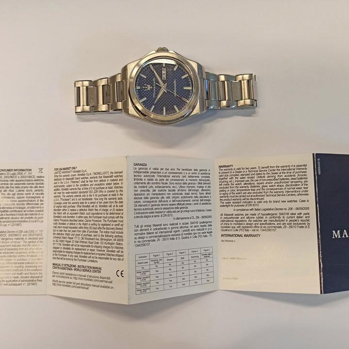 Image du produit Maserati Herrenuhr Velocita (Montre analogique, 41 mm)