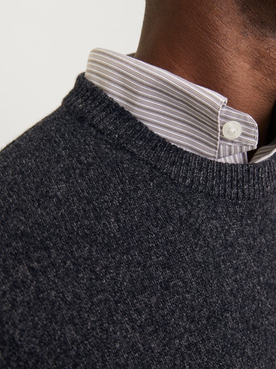 Image du produit Jack & Jones Unicolore Pull en maille à col rond Pull en maille à col rond (XL)