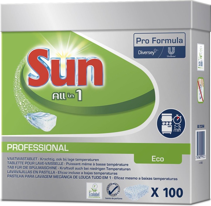 Produktbild Sun Prof.All in 1 Eco 100Stk (Tabs, 100 x)