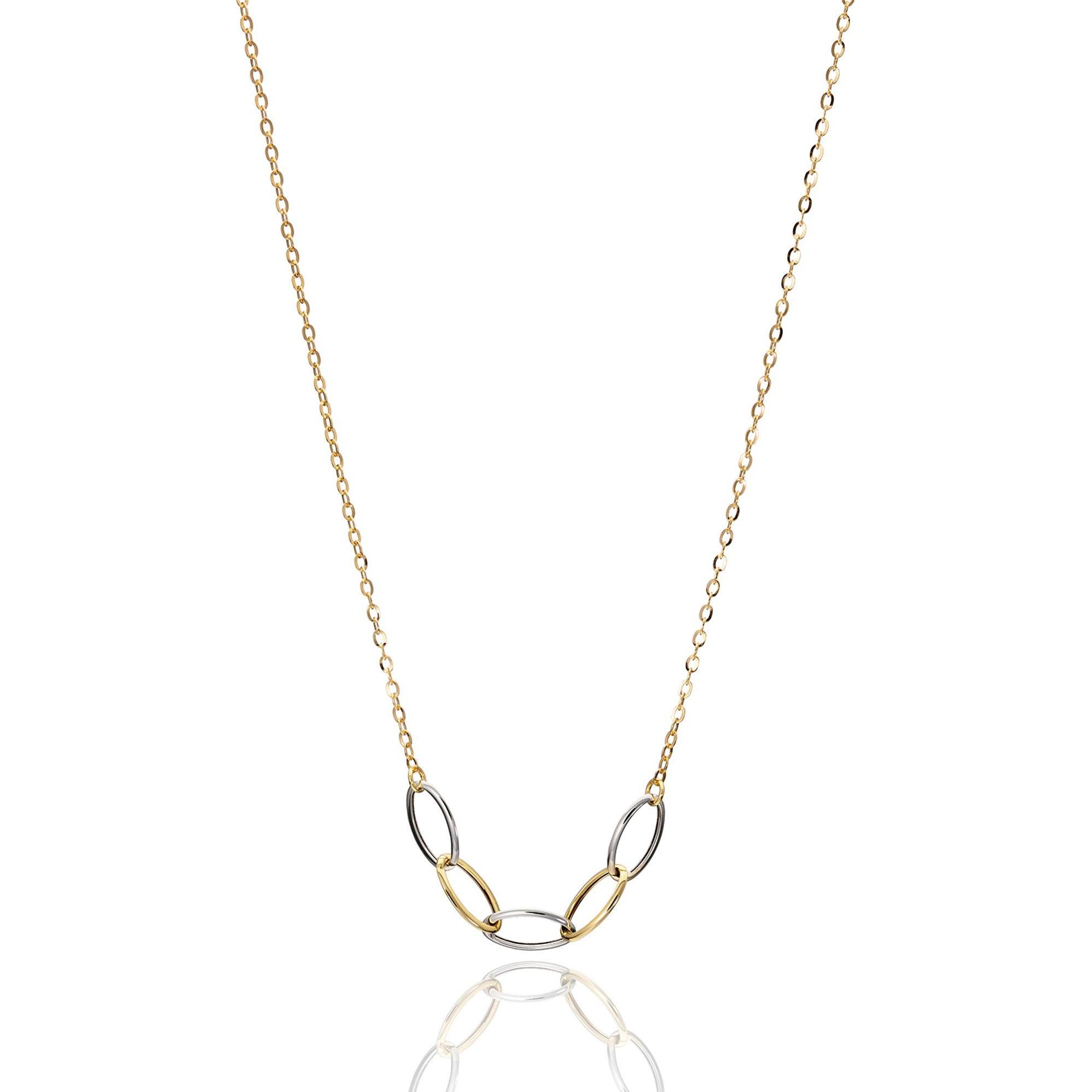 Christ, Halsschmuck, Kette, (585er Gelbgold, 585er Weissgold)