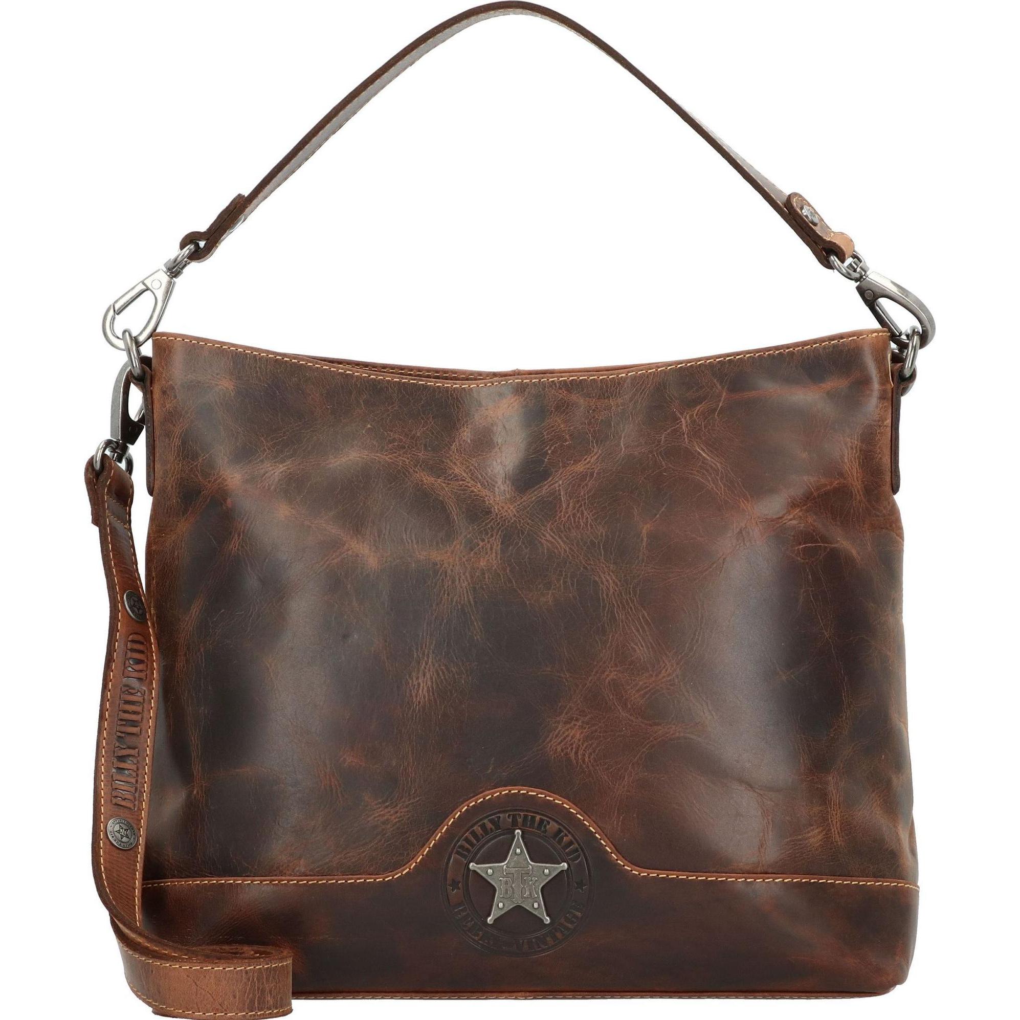 Billy the Kid, Handtasche, Ranger Handtasche Leder 34 cm, Braun