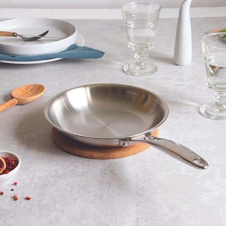 Produktbild Cristel Bratpfanne Castel'Pro 24 cm (Bratpfanne, Edelstahl, 24 x 4 cm)