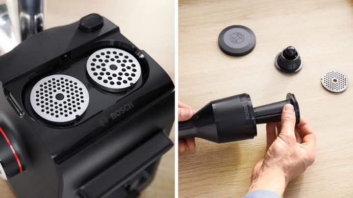 Actual product image Bosch Hausgeräte Series 4, Food mincer, MultiPower Series 4, 1900 W, Black, Black, MFWS450B