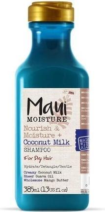 Actual product image Maui nourishing shampoo for dry hair + coconut milk 385 ml (385 ml, Liquid shampoo)
