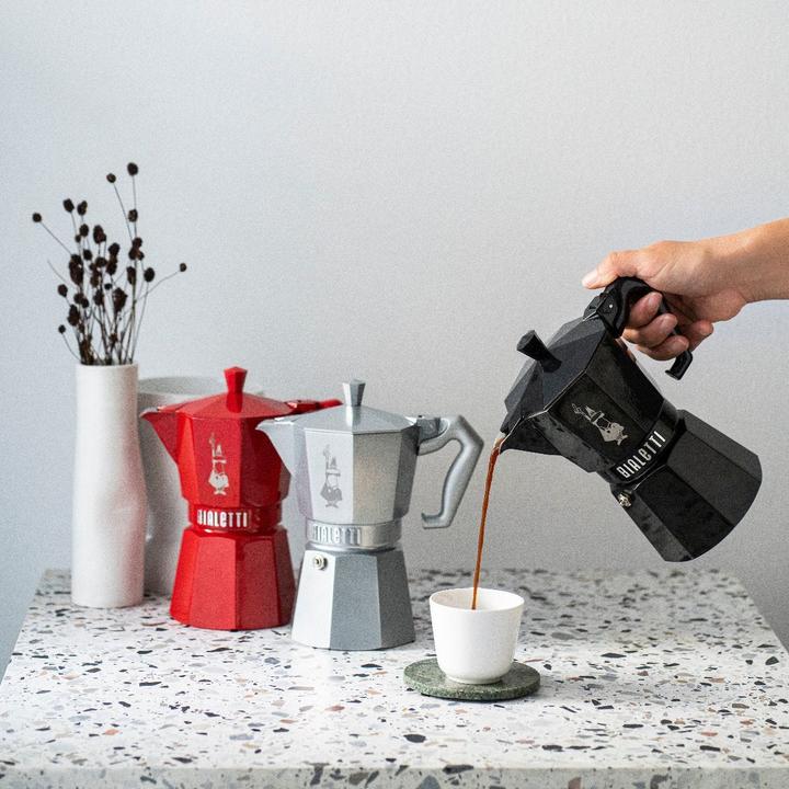Produktbild Bialetti Moka Exclusive 3 Tassen schwarz (3 T.)