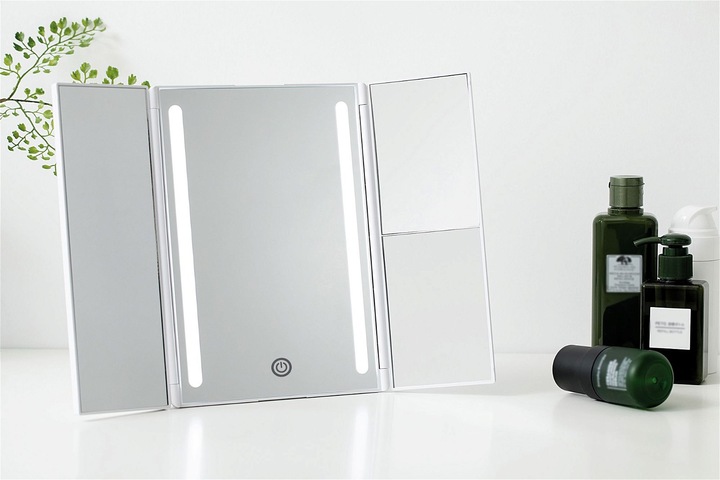 Image du produit Pauleen Miroir cosmétique Chic Glamour Mirror White