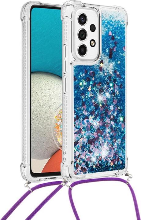 Immagine prodotto Cover-Discount Galaxy A53 5G - Custodia con cordino blu