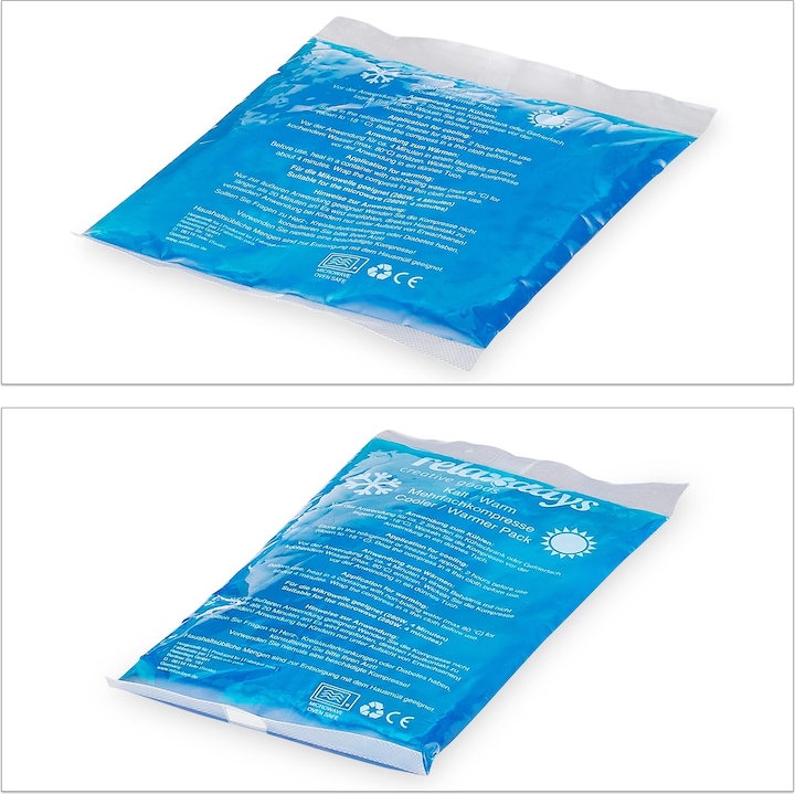 Immagine prodotto Relaxdays 4x cuscinetto di raffreddamento (4 x, 870 g)
