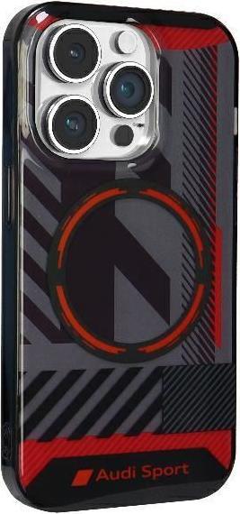 Produktbild Audi IML Sport MagSafe Case iPhone 14 Pro Max 6.7" czarny/black hardcase AU-IMLMIP14PM-RSQ/D2-BK