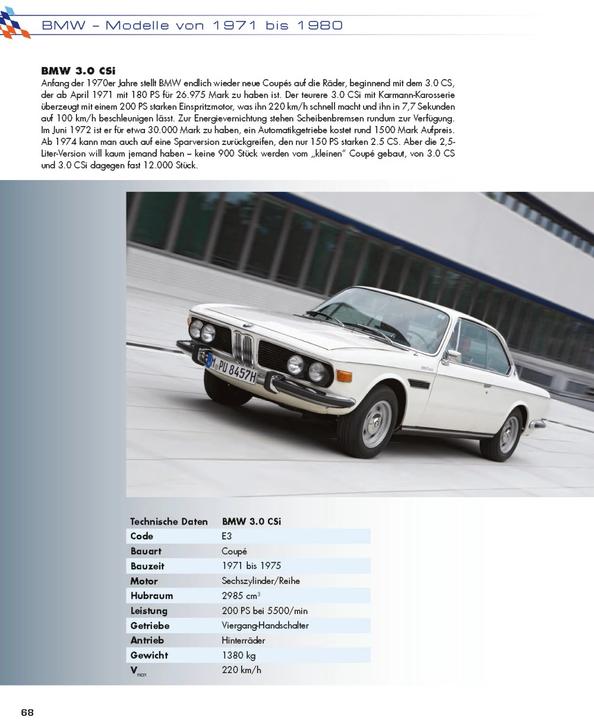 Produktbild BMW - die schönsten Modelle (Deutsch, Roland Löwisch, 2016)