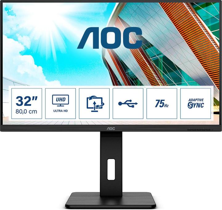 Actual product image AOC U32P2 (3840 x 2160 Pixels, 31.50")