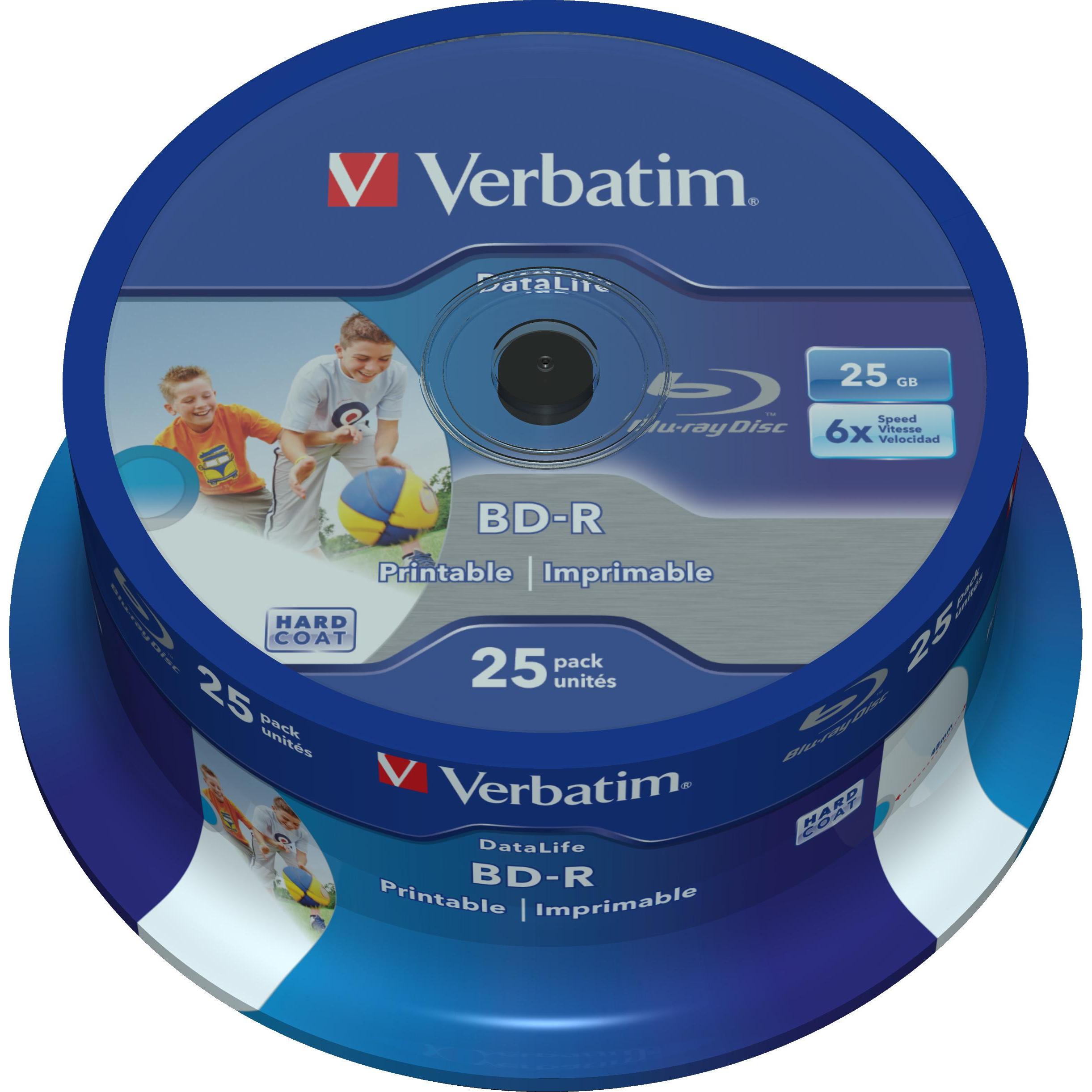 Thumbnail - Verbatim Bd-R Sl (25 x), Optischer Datenträger