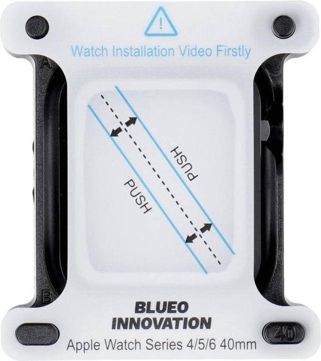 Actual product image BlueO Other 5D Mr. Monkey Glass - for Apple Watch SE / SE 2 40MM black (Strong HD)