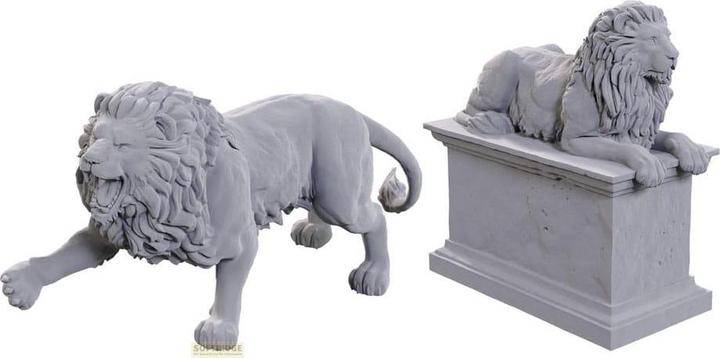 Figurine Canon Géant WizKids Deep Cuts - Non Peinte, Primée - Pour D&D, Pathfinder - Taille Tall