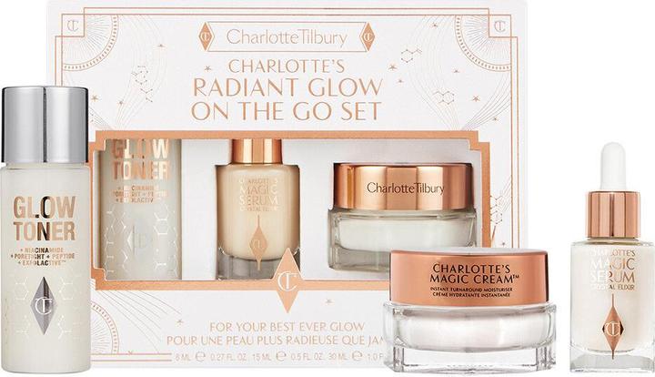 Productafbeelding Charlotte Tilbury Stralende gloed voor onderweg (Make-up set)