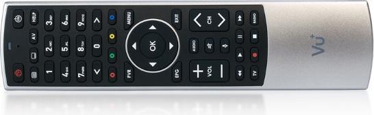 Produktbild Vu+ 8786821 Fernbedienung IR/Bluetooth Beistellgerät Drucktasten (Gerätespezifische Fernbedienung, Bluetooth, Infrarot)