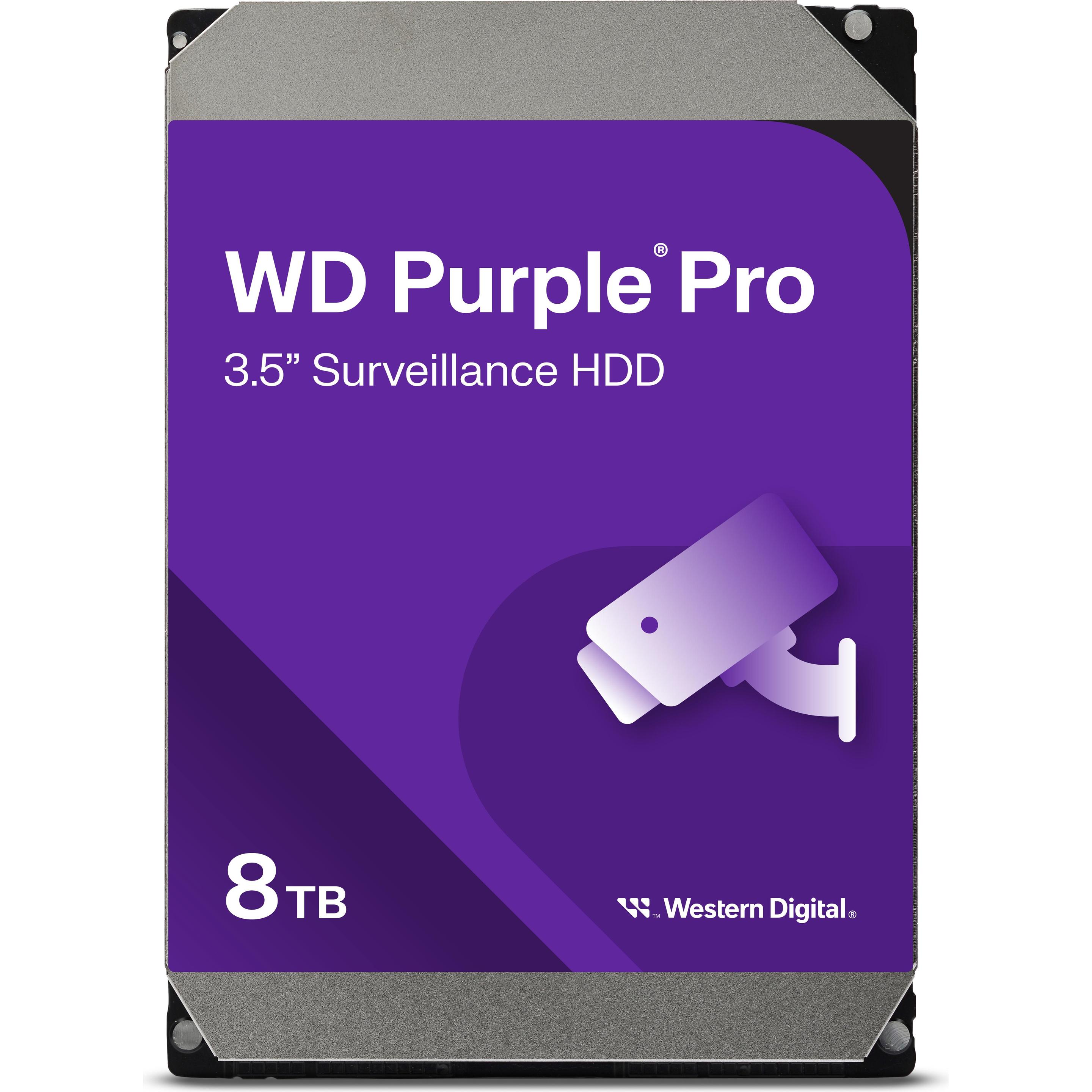 WD Purple Pro (8 TB, 3.5", CMR), Festplatte