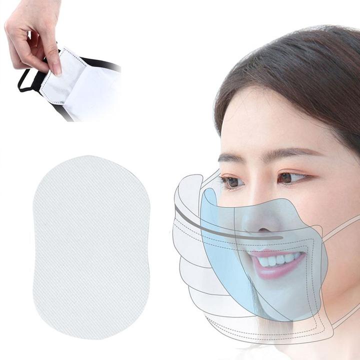 Produktbild Hermex Einweg Filter für Stoffmasken 120 Stück Hygienemasken Staubmasken (120 x)