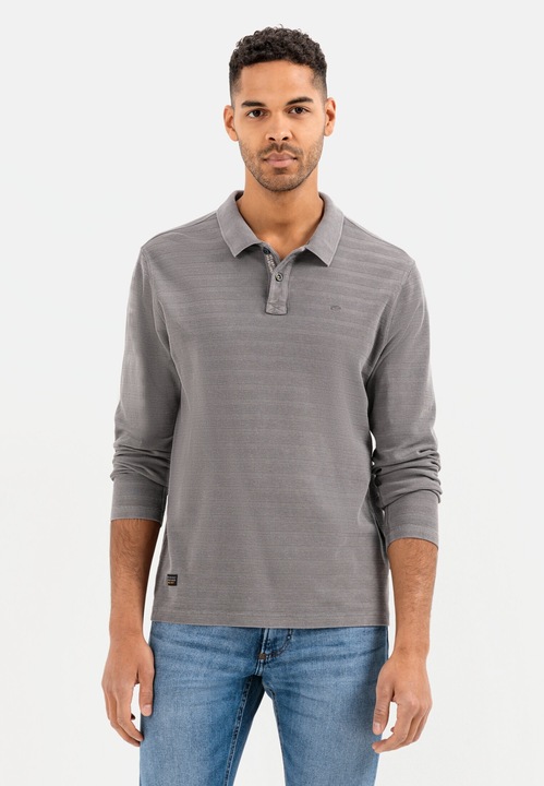 Immagine prodotto Camel Active Polo in cotone a maniche lunghe (M)
