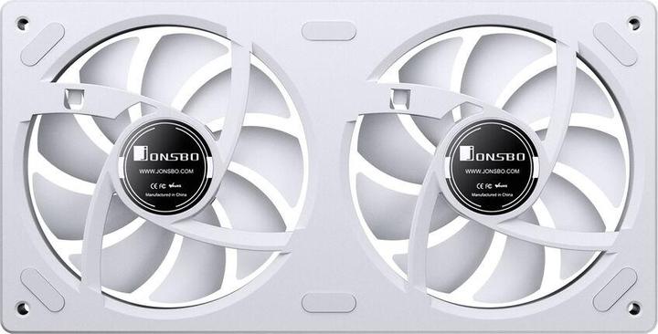 Produktbild Jonsbo ZA-240 Infinity Mirror ARGB Reverse Blade PWM Lüfter - 240mm, weiss (240 mm)