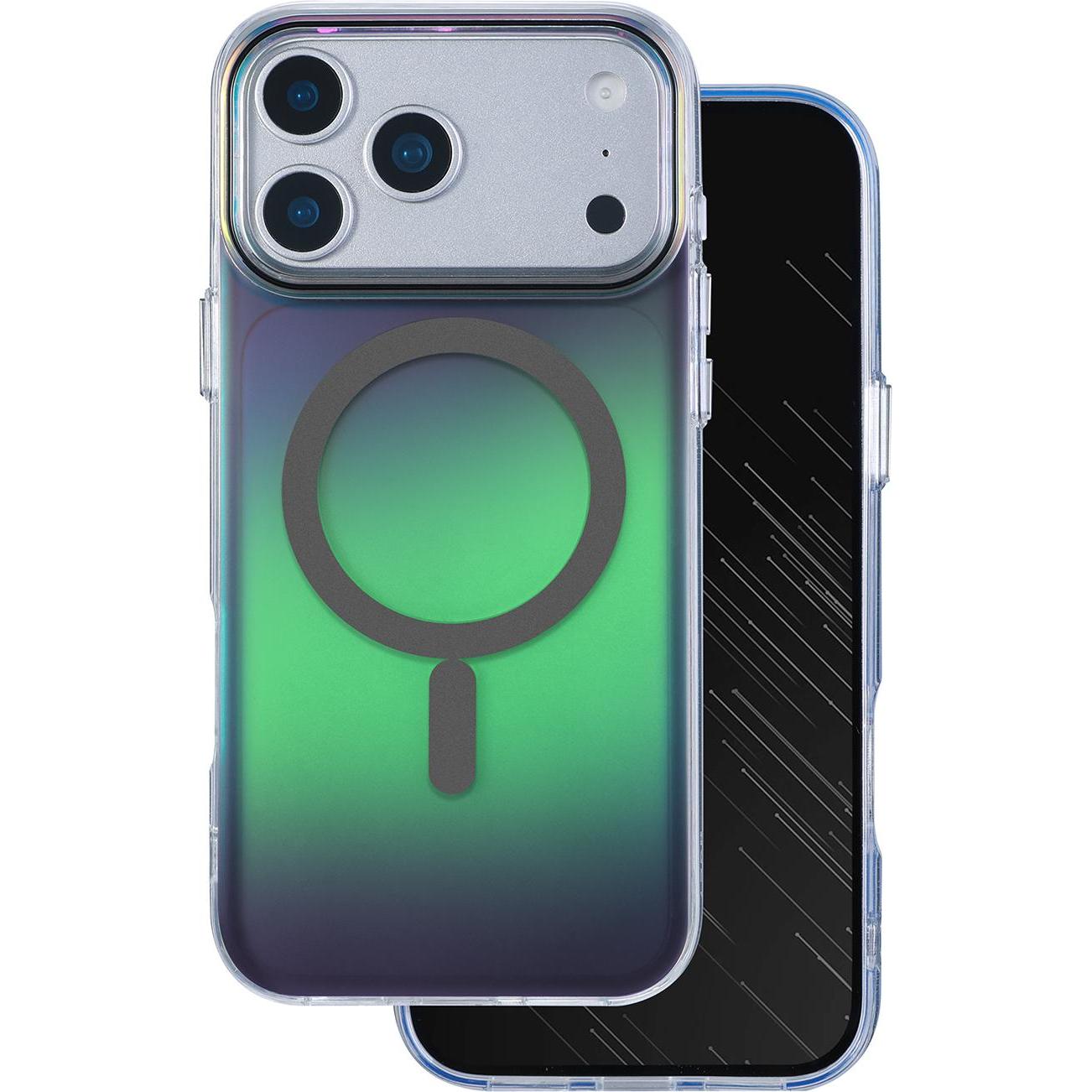 Tecto Shield Aurora case for iPhone 17 Pro Max 6,9" grey (Apple iPhone 17 Pro Max), Cover smartphone, Grigio