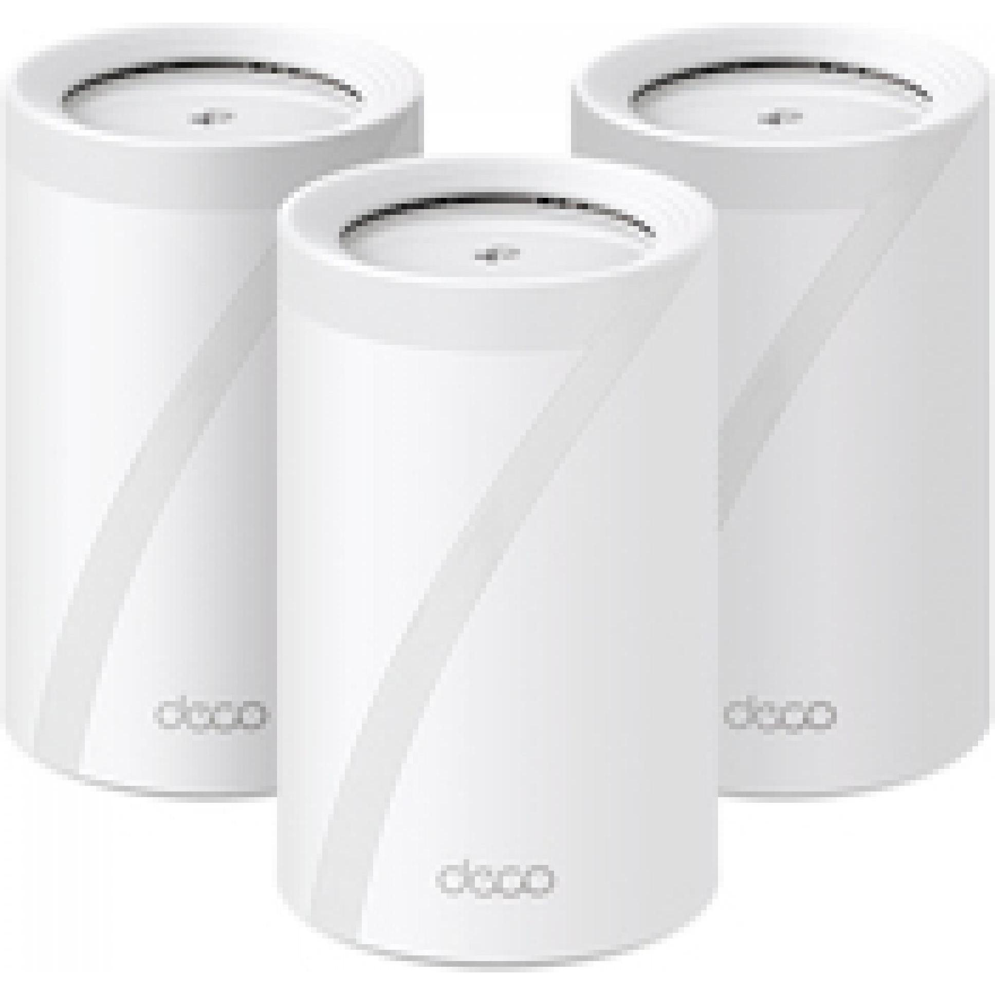 TP-Link Deco BE65 Wi-Fi 7 Mesh BE9300 (3-pack), Router, Weiss