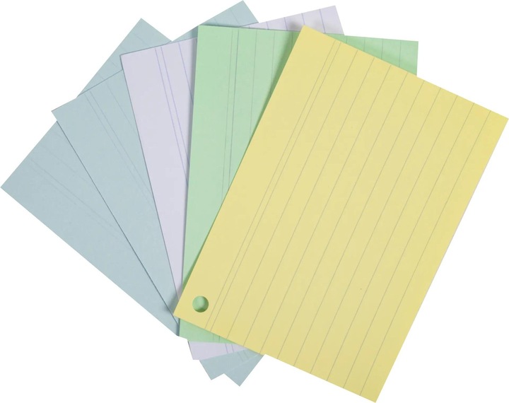 Actual product image Exacompta Flashcards (A6, 205 g/m², 50 x)