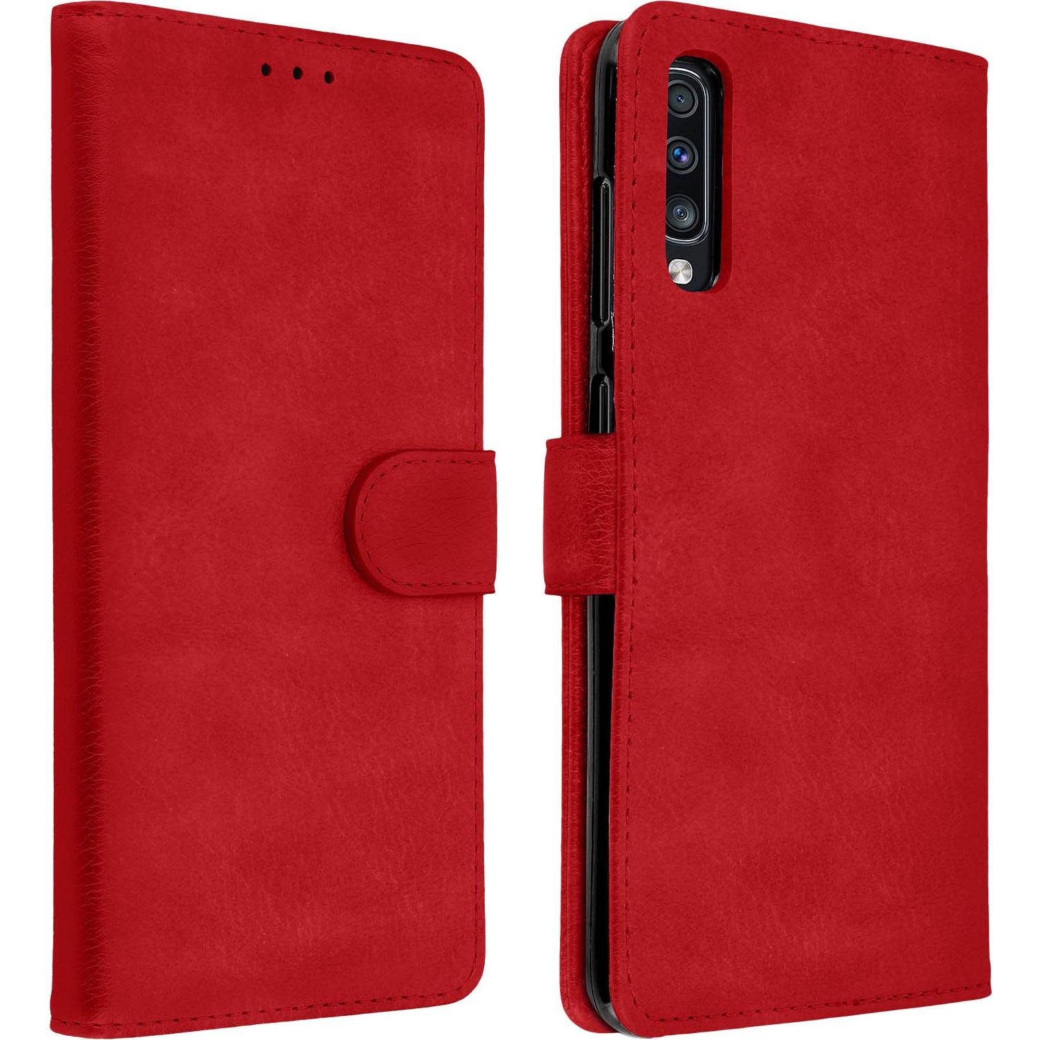 Avizar Chester Series (Samsung Galaxy A70), Smartphone Hülle, Rot